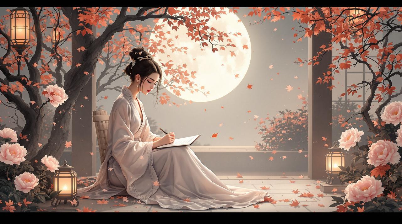 天空视频 - 花间词话·李清照与牡丹