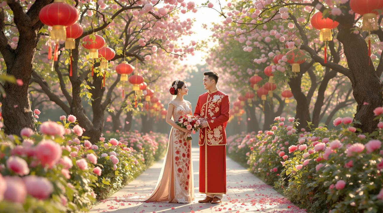 天空视频 - 花好月圆·牡丹婚典 天空视频 - 花好月圆·牡丹婚典